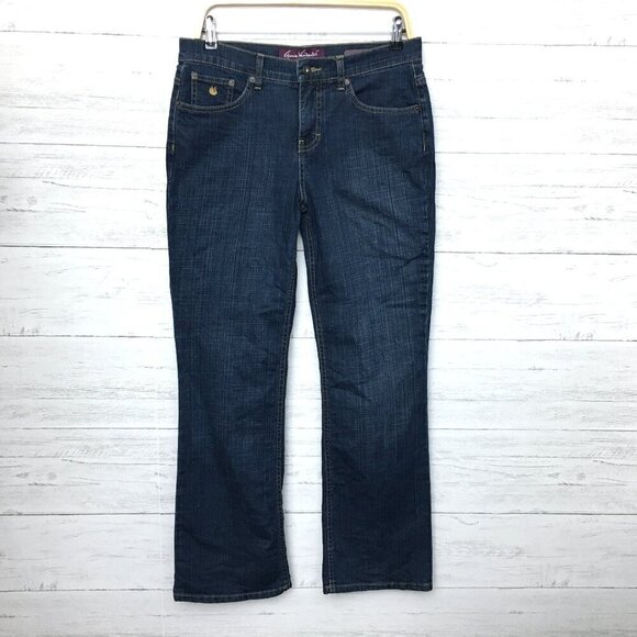 Glorida Vanderbilt Women's Jeans Giselle Bootcut Stretch size 8 length 31" - Picture 1 of 8